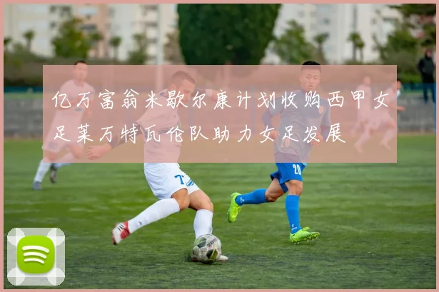 亿万富翁米歇尔康计划收购西甲女足莱万特瓦伦队助力女足发展